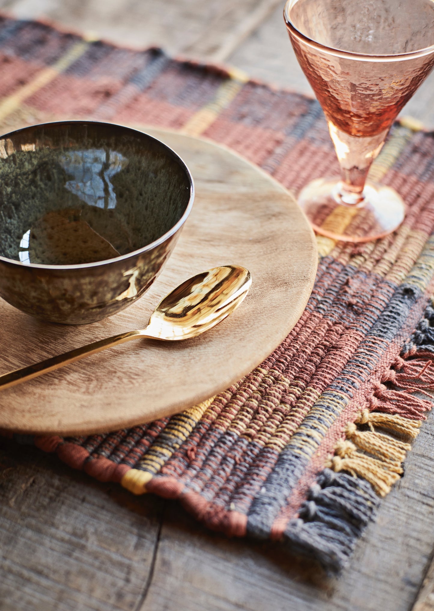 Assiette ronde en bois - Différentes tailles